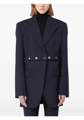 Sportmax Editore button blazer - Blue