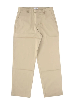 Yan Simmon concealed-fastening trousers - Neutrals