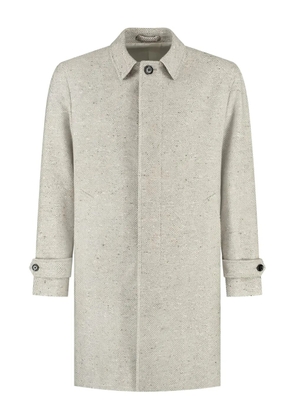 Lardini herringbone coat - Grey