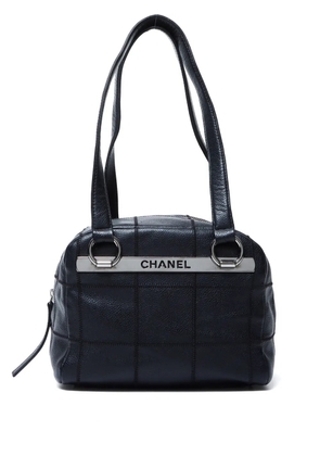 CHANEL Pre-Owned 2004-2005 Choco Bar tote bag - Black