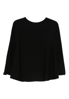 Daniela Gregis long-sleeve wool sweater - Black