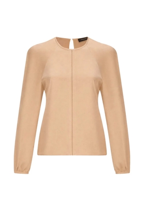 Fabiana Filippi long-sleeve top - Neutrals