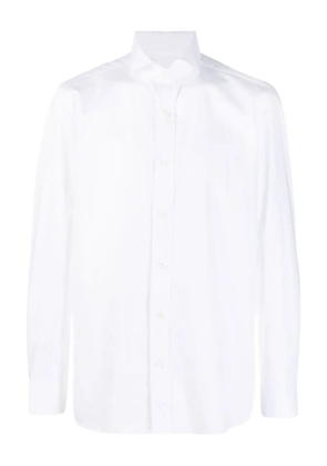 Borrelli spread-collar shirt - White
