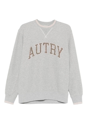 Autry logo crew neck sweatshirt - Grey