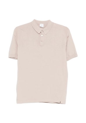 Eleventy buttonred polo shirt - Neutrals