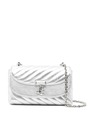 Jimmy Choo Curve quilted mini bag - Grey