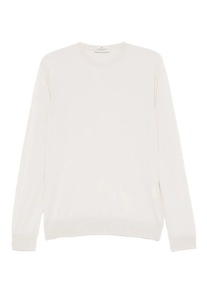 Bruno Manetti fine-knit jumper - Neutrals