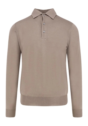 Filippo De Laurentiis button-fastening polo shirt - Neutrals