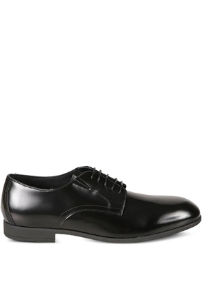 Baldinini leather derby shoes - Black