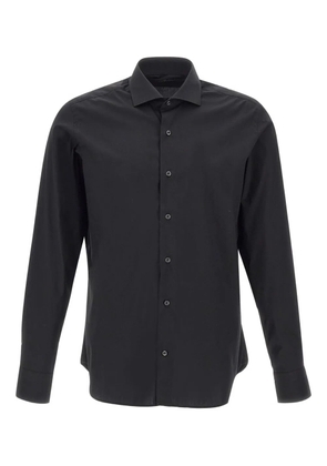 Marchesani long-sleeve button shirt - Black