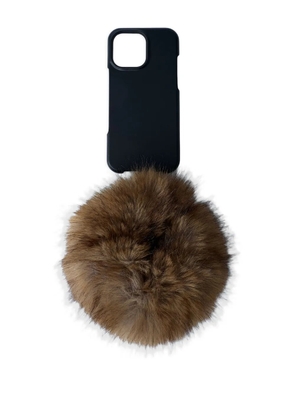 Balenciaga logo-embossed iPhone 16 Pro Max case - Black