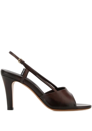 Miu Miu 85mm Ayes pumps - Brown