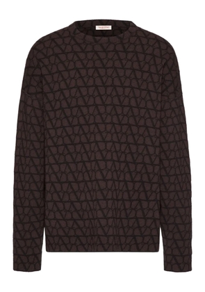 Valentino Garavani Toile Iconographe wool jumper - Black