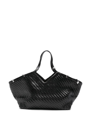 Benedetta Bruzziches woven tote bag - Black