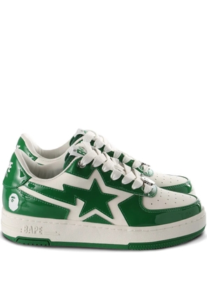 A BATHING APE® star motif sneakers - White