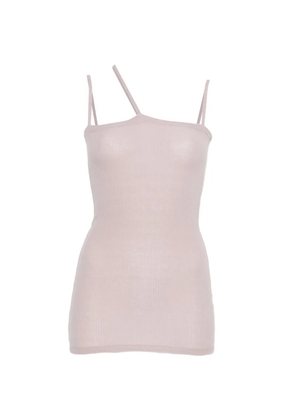 Baserange asymmetric-strap top - Purple