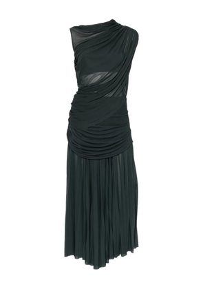 Proenza Schouler draped cutout maxi dress - Green