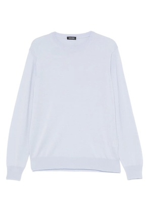 Cenere GB crew-neck sweater - Blue