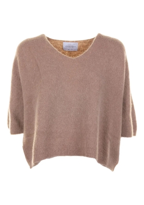 cinque V-neck T-shirt - Neutrals