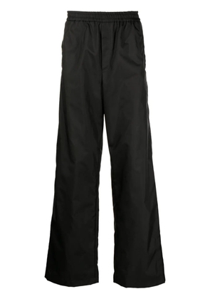 Valentino Garavani elasticated-waist straight-leg trousers - Black