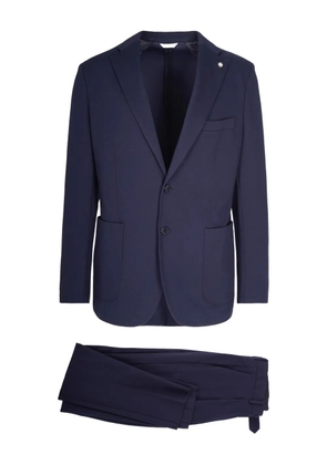 Manuel Ritz single-breasted suit - Blue