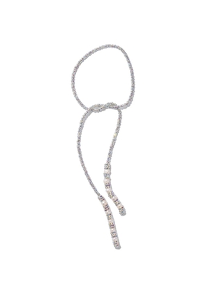 Pearl Octopuss. Y embellished pearl necklace - Silver