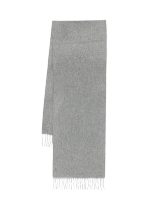 Begg x Co fringed cashmere scarf - Grey