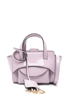 HIDESINS debossed-logo tote bag - Pink