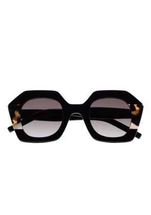 Kaleos Pavicic geometric sunglasses - Black