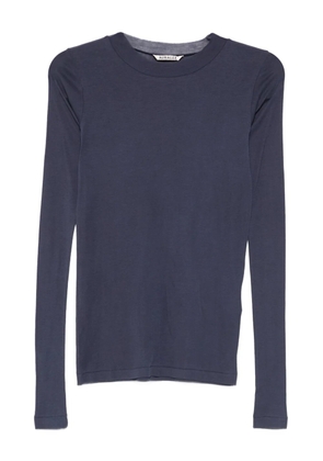 Auralee long-sleeve knitwear - Blue