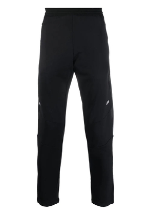 Off-White Diag Stripe print track pants - Black