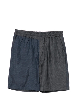 By Walid Oshima Kimono Blaze shorts - Black