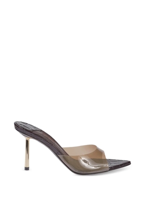 Le Silla pointed-toe heeled sandals - Brown