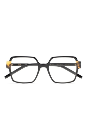 Kaleos VOGLER geometric-frame glasses - Black