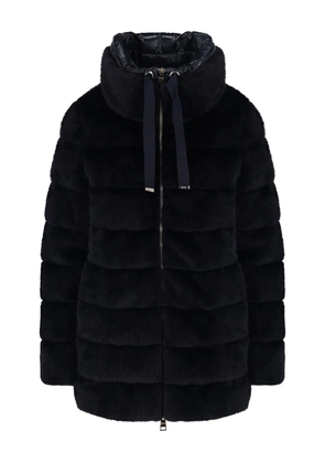 Herno high-neck puffer jacket - 9200 BLUE