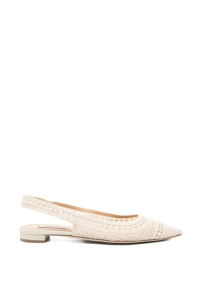 Arteana woven slingback sandals - Neutrals
