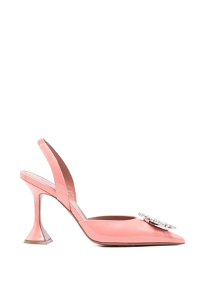 Amina Muaddi Begum slingback pumps - Pink