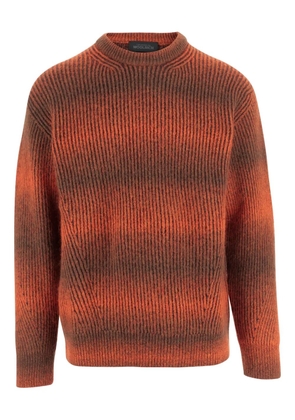 Woolrich ribbed crew-neck sweater - Orange