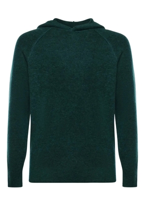 MC2 Saint Barth knitted hoodie - Green