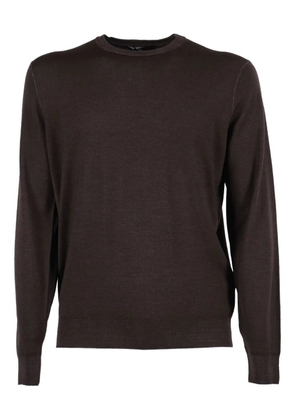 Filippo De Laurentiis crew-neck wool sweater - Brown