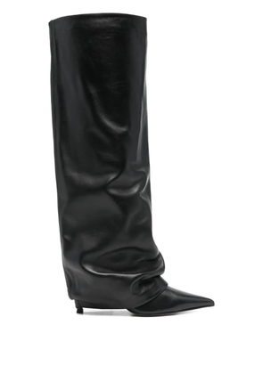 Castagna Irina point-toe boots - Black