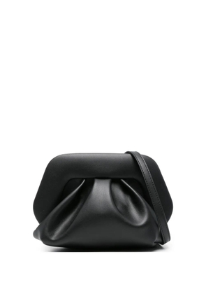 Themoirè Bios gathered clutch bag - Black