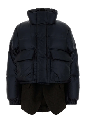 sacai nylon down jacket - Black