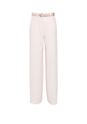 Max Mara belt straight trousers - Pink