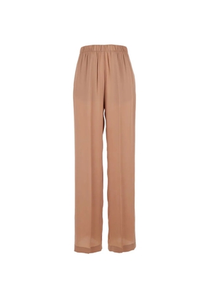 Semicouture elasticated-waistband trousers - Neutrals