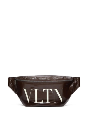 Valentino Garavani logo-print leather belt bag - Brown