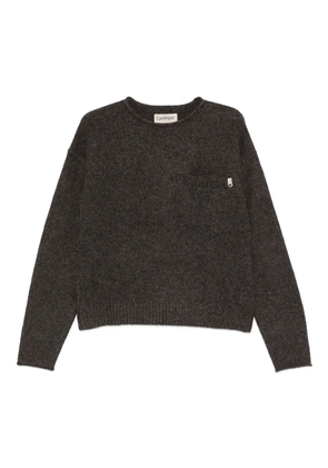 Carrer crew-neck sweater - Grey