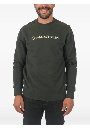 Ma.Strum logo-print sweatshirt - Green