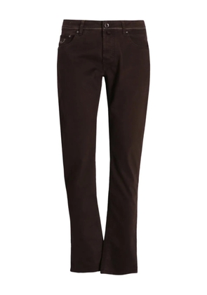 Jacob Cohën Bard cotton trousers - Brown