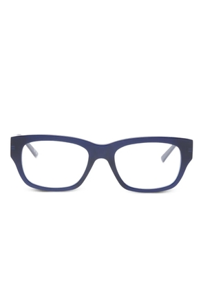 Balenciaga Eyewear geometric glasses - Blue